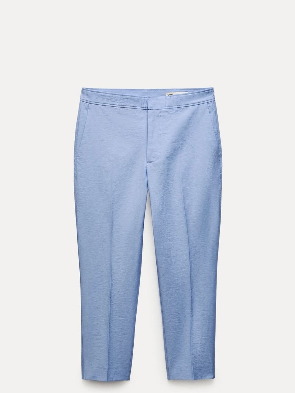 Light Blue Women Dress Pants